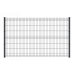 Metalų gaminiai . Tvoros, tvoralentės, tinklai tvoroms. Segmentinės tvoros, varteliai. 3D Tvoros segmentas 1530x2500 mm, 3/4 mm, ruda RAL8017  kaina
