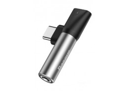 Elektros prekės. Laidai ir kabeliai. Jungiamieji HDMI ir USB kabeliai. Adapteris USB C kištukas - 3.5mm stereo lizdas 