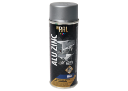Aerozoliniai dažai aliuminio INRAL ALU ZINC 400 ml 