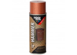 Aerozoliniai dažai, INRAL DECOR HAMMER, varis, 400ml 
