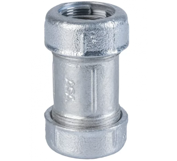 Santechnikos prekės. Vamzdynų sistemos. Vamzdžių sujungimo detalės. AGAflex jungtys. AGAflex jungiamoji mova OK 1/2