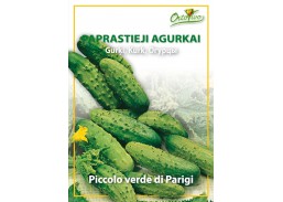 Sodo ir daržo prekės. Sėklos, daigyklos, durpinės tabletės. Agurkų sėklos. Agurkai Piccolo verde di Parigi 2g 