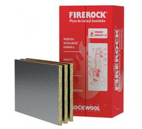 Statybinės medžiagos. Šiltinimo medžiagos. Akmens vata. Vata ROCKWOOL. Akmens vatos plokštė 30mm FIRE ROCK AL ROCKWOOL 