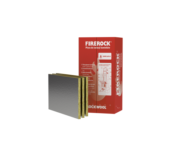 Statybinės medžiagos. Šiltinimo medžiagos. Akmens vata. Vata ROCKWOOL. Akmens vatos plokštė 30mm Firerock ROCKWOOL