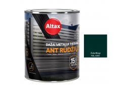 Metalo dažai ALTAX žali blizgūs 0,75l 