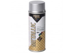 Akrilinis lakas INRAL METALLIC 400ml sidabro sp. 