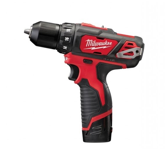 Akumuliatorinis gręžtuvas Milwaukee M12BDD-202C, 12V 
