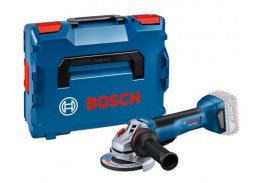 Darbo įrankiai. Elektriniai ir akumuliatoriniai įrankiai. Kampiniai šlifuokliai ir priedai. Akumuliatorinis kampinis šlifuoklis BOSCH GWS 18V-10 