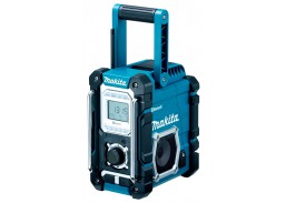 Darbo įrankiai. Elektriniai ir akumuliatoriniai įrankiai. Radijo imtuvai. Akumuliatorinis radijas Makita DMR108 su Bluetooth 7.2-18V 