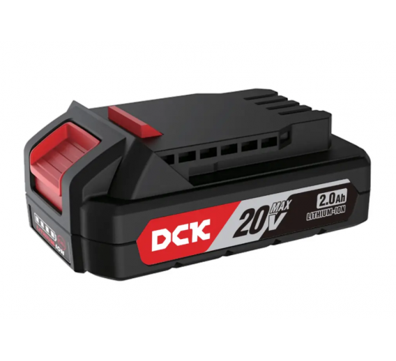 Darbo įrankiai. Elektriniai ir akumuliatoriniai įrankiai. Įrankių akumuliatoriai ir pakrovėjai. Akumuliatorius DCK 20V 2Ah 26/8-FFBL2020