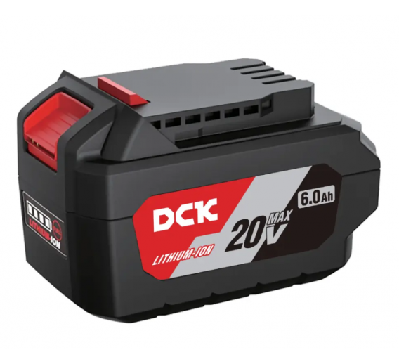 Darbo įrankiai. Elektriniai ir akumuliatoriniai įrankiai. Įrankių akumuliatoriai ir pakrovėjai. Akumuliatorius DCK 20V 6Ah 26/8-FFBL2060