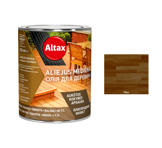 Aliejus medienai Altaxin 0.75 l tikas 
