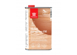 Dažai. Medienos apsaugos ir dekoravimo priemonės. Aliejus medienai. Aliejus Tikkurila Helmi Furniture Oil 0.5l 