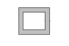 Metalų gaminiai . Aliuminio gaminiai. Kvadratiniai ir stačiakampiai aliuminio vamzdžiai. Aliuminio kvadratinis vamzdis 25x25x2 mm 