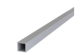 Metalų gaminiai . Aliuminio gaminiai. Kvadratiniai ir stačiakampiai aliuminio vamzdžiai. Aliuminio kvadratinis vamzdis 25x25x2 mm 