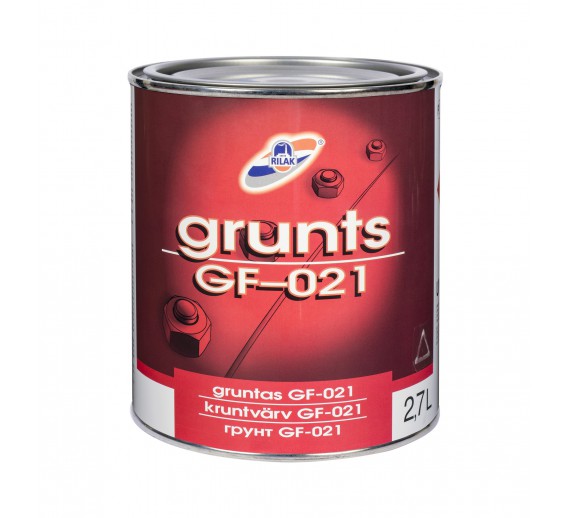 Alkidinis gruntas metaliniams paviršiams GF-021 2,7l 