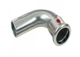 Santechnikos prekės. Vamzdynų sistemos. Vamzdžių sujungimo detalės. Chromuoto žalvario jungtys. Chromuoto žalvario alkūnės. Alkūnė RM