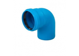 Statybinės medžiagos. Stogo dangos. Lietaus nuvedimo sistemos. Plastikiniai lietvamzdžiai. Alkūnė UdBB 110/90 