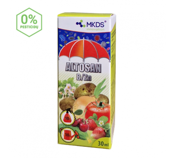 Sodo ir daržo prekės. Augalų apsaugos priemonės. Kitos augalų apsaugos priemonės. Altosan B/Zn, 30 ml augalų atsparumui grybinėms ligoms