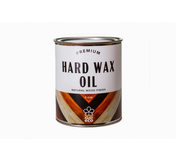 Dažai. Medienos apsaugos ir dekoravimo priemonės. Aliejus medienai. Alyva HARD WAX OIL PREMIUM P-HW, 0.75L 