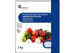 Sodo ir daržo prekės. Trąšos ir durpių substratai. Trąšos. Birios trąšos. Amonio salietra N26 2 kg 