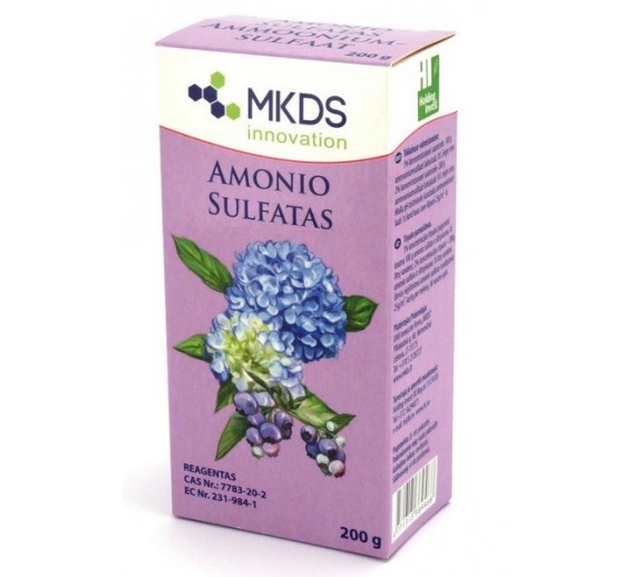 Sodo ir daržo prekės. Trąšos ir durpių substratai. Trąšos. Birios trąšos. Amonio sulfatas 200g  