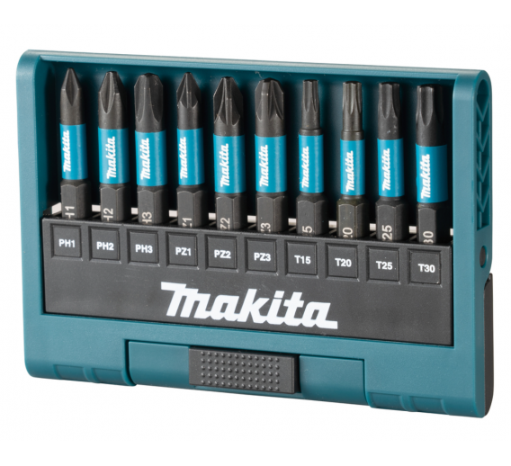 Darbo įrankiai. Mechaniniai įrankiai. Atsuktuvai, antgaliai. Sukimo antgaliai. Angalių komplektas 10 vnt E-12011 