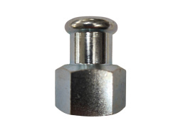 Santechnikos prekės. Vamzdynų sistemos. Vamzdžių sujungimo detalės. Cinkuotas, presuojamas plienas. Antgalis RM 15x1/2