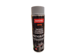Dažai. Dažai, dažymo įrankiai, dažymo juostos. Aerozoliniai dažai, lakas, gruntas. Antikorozinė kėbulo danga Novol, 500ml, pilka 
