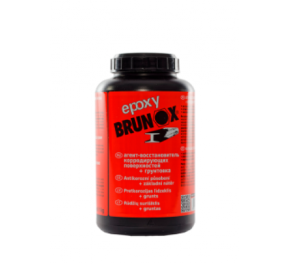Dažai. Glaistas, gruntas, klijai, skiedikliai. Gruntai. Gruntas metalui. Antikorozinis gruntas BRUNOX Epoxy 100 ml