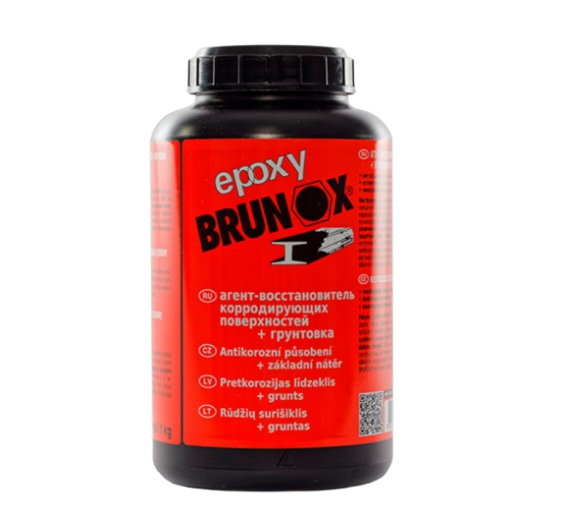 Dažai. Glaistas, gruntas, klijai, skiedikliai. Gruntai. Gruntas metalui. Antikorozinis gruntas BRUNOX Epoxy 1000ml