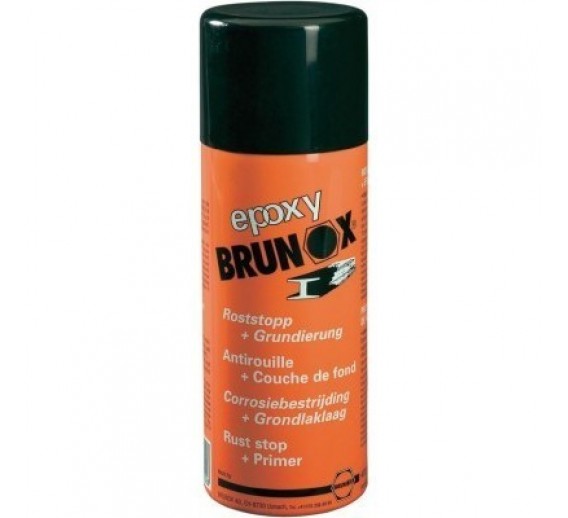 Dažai. Dažai, dažymo įrankiai, dažymo juostos. Aerozoliniai dažai, lakas, gruntas. Antikorozinis gruntas Brunox epoxy, 150ml 