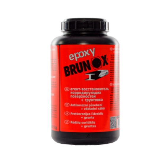 Dažai. Glaistas, gruntas, klijai, skiedikliai. Gruntai. Gruntas metalui. Antikorozinis gruntas BRUNOX Epoxy 250 ml