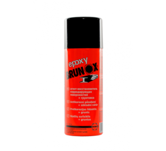 Dažai. Dažai, dažymo įrankiai, dažymo juostos. Aerozoliniai dažai, lakas, gruntas. Antikorozinis gruntas BRUNOX Epoxy 400ml