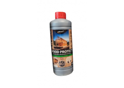 Dažai. Medienos apsaugos ir dekoravimo priemonės. Antiseptikai, balikliai. Antiseptikas Wood Protect rudas 1l 