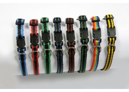 Antkaklis su plastikine sagtele, sintetinis 30-47 cm 