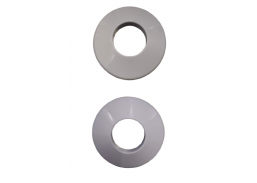 Santechnikos prekės. Vonios įranga. Maišytuvai, dušo komplektai. Maišytuvų detalės. Apdailinė lėkštelė balta D32 2vnt