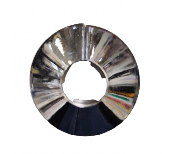 Santechnikos prekės. Vonios įranga. Maišytuvai, dušo komplektai. Maišytuvų detalės. Apdailinė lėkštelė chromuota D16 