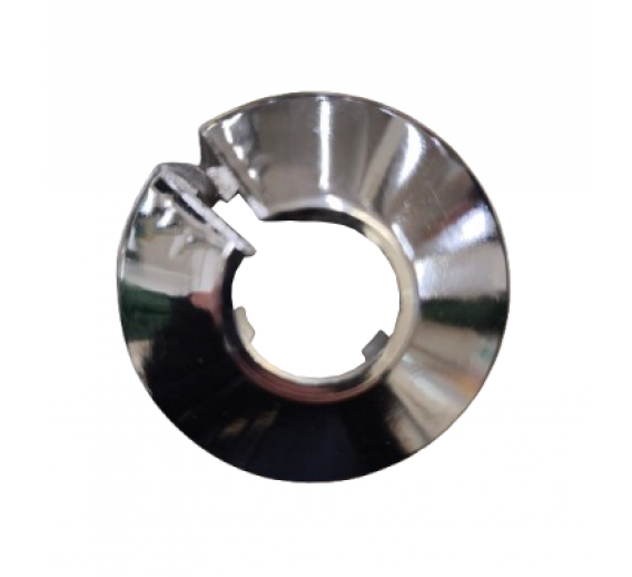 Santechnikos prekės. Vonios įranga. Maišytuvai, dušo komplektai. Maišytuvų detalės. Apdailinė lėkštelė chromuota D18 