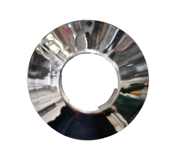 Santechnikos prekės. Vonios įranga. Maišytuvai, dušo komplektai. Maišytuvų detalės. Apdailinė lėkštelė chromuota D20 