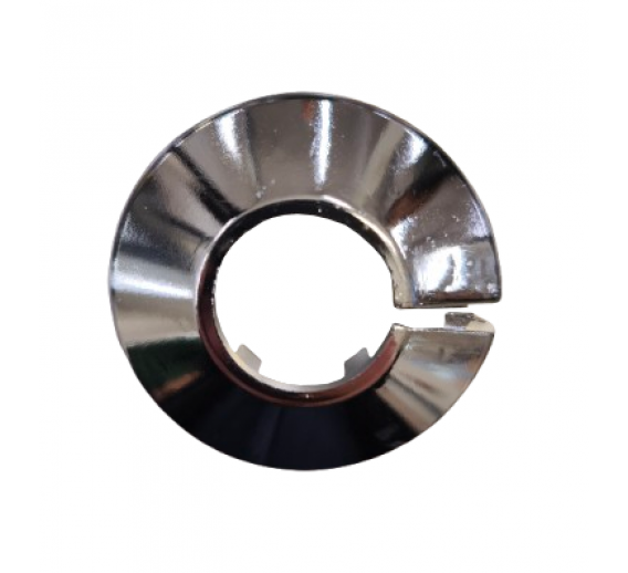 Santechnikos prekės. Vonios įranga. Maišytuvai, dušo komplektai. Maišytuvų detalės. Apdailinė lėkštelė chromuota D22 