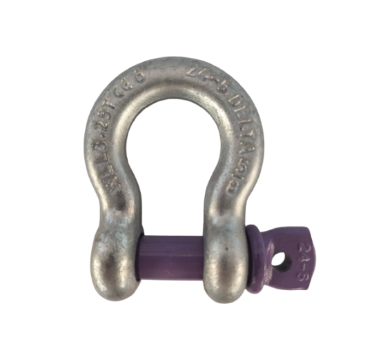 Tvirtinimo detalės. Karabinai, suspaudėjai, tempikliai. Lyno tvirtinimo lankeliai. Apkaba DELTA LOCK 3.25T