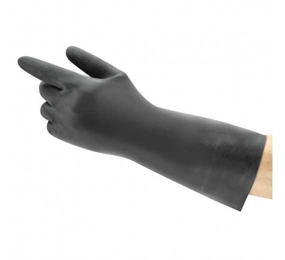 Darbo saugos prekės. Darbo pirštinės. Apsauginės pirštinės Ansell AlphaTec Neoprene 29-500, 8 