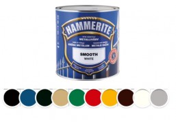 Apsauginiai dažai metalui HAMMERITE SMOOTH 750ml aukso sp 