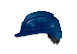 Darbo saugos prekės. Galvos apsaugos priemonės. Kepurės, šalikai. Apsauginis šalmas Uvex Pheos IES, mėlynas 55-61cm, akinių adaperis, ratukinis reguliatorius. Maksimaliam komfortui.