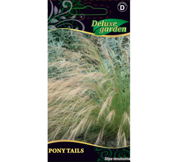 Sodo ir daržo prekės. Sėklos, daigyklos, durpinės tabletės. Gėlių sėklos. Ašuotė PonyTails 0,05g 