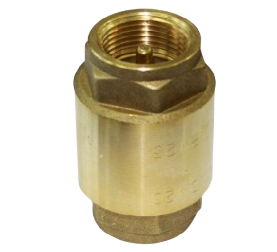 Santechnikos prekės. Uždaromoji ir jungiamoji santechninė armatūra. Atbuliniai vožtuvai. Atbulinis vožtuvas d25, EUROPA 