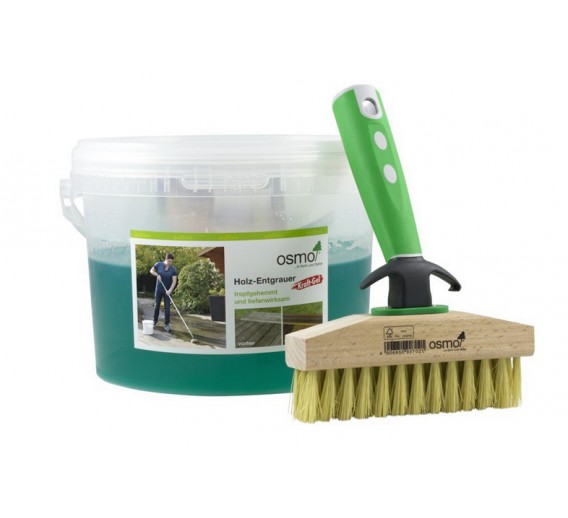 Dažai. Medienos apsaugos ir dekoravimo priemonės. Antiseptikai, balikliai. Atnaujinimo priemonė Osmo Power Gel 6609 skaidrus 2.5l 