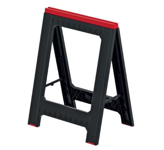 Darbo įrankiai. Įrankių priedai. Įrankių dėžės, krepšiai įrankiams, darbastaliai. Atrama plastikinė MEISTERTEX 580x415x770mm 