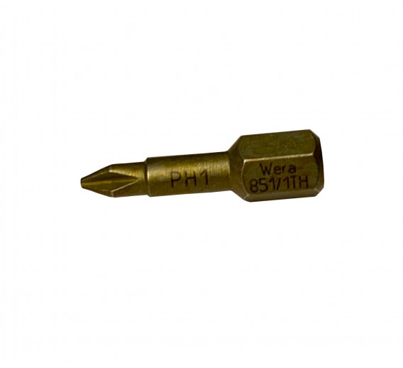 Darbo įrankiai. Mechaniniai įrankiai. Atsuktuvai, antgaliai. Sukimo antgaliai. Atsuktuvo antgalis PH 1x25 TORSION 